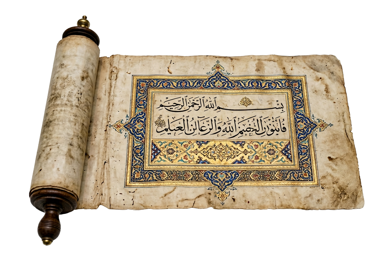 Sealed Open Manuscript